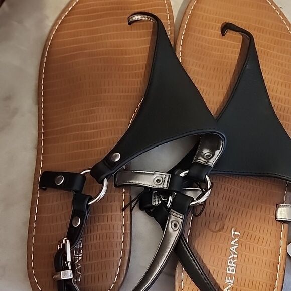 Lane Bryant sandles size 12W NWT - Picture 4 of 6